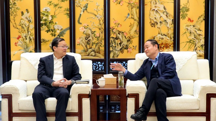 中國銀行甘肅省分行黨委書記、行長王峰一行到訪甘肅文旅集團